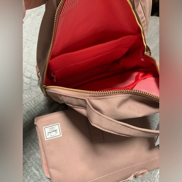 NWT Herschel Nova Sprout Ash Rose Diaper Bag Backpack - Ash Rose - Picture 13 of 16
